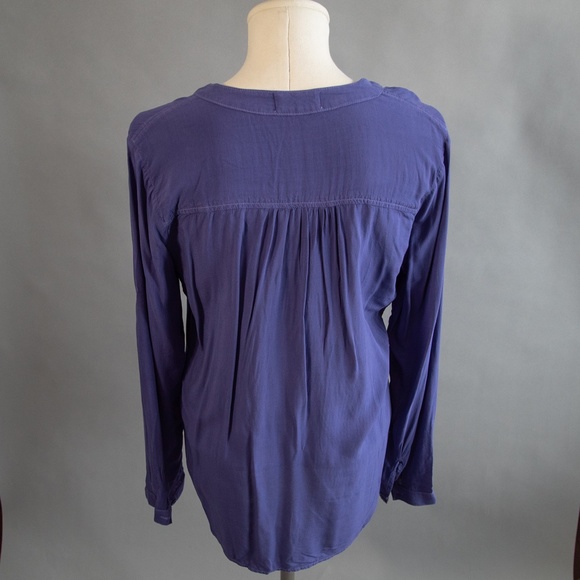 BELLA DAHL PURPLE BLOUSE - Picture 3 of 5